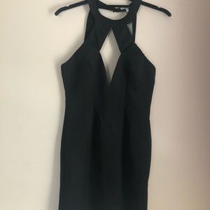 Tobi black mini dress